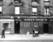 image of Dirty Dick's 175 Finnieston Street 1955.